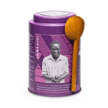JusTea Purple Mint - Dose & Löffel - Lila Tee